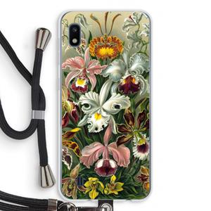 CaseCompany Haeckel Orchidae: Samsung Galaxy A10 Transparant Hoesje met koord