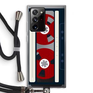 CaseCompany Here's your tape: Samsung Galaxy Note 20 Ultra / Note 20 Ultra 5G Transparant Hoesje met koord