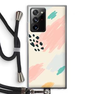 CaseCompany Sunday Chillings: Samsung Galaxy Note 20 Ultra / Note 20 Ultra 5G Transparant Hoesje met koord