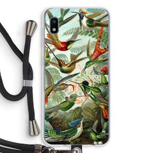 CaseCompany Haeckel Trochilidae: Samsung Galaxy A10 Transparant Hoesje met koord