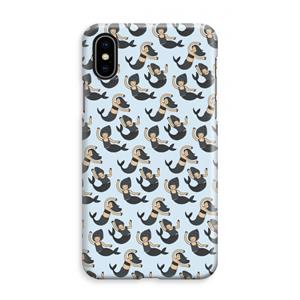 CaseCompany Zeemeermin: iPhone XS Max Volledig Geprint Hoesje