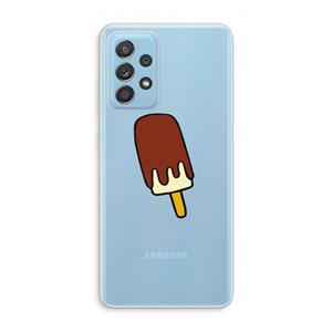 CaseCompany Frisco: Samsung Galaxy A73 Transparant Hoesje