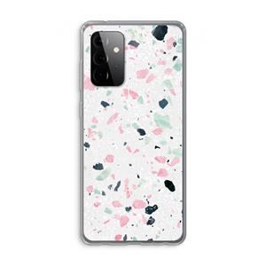 CaseCompany Terrazzo N°3: Samsung Galaxy A72 Transparant Hoesje