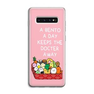 CaseCompany Bento a day: Samsung Galaxy S10 4G Transparant Hoesje