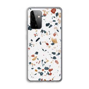 CaseCompany Terrazzo N°4: Samsung Galaxy A72 Transparant Hoesje