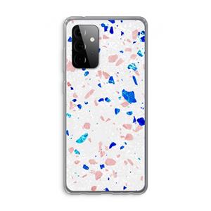 CaseCompany Terrazzo N°6: Samsung Galaxy A72 Transparant Hoesje