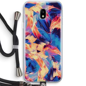 CaseCompany Tuesday Night: Samsung Galaxy J3 (2017) Transparant Hoesje met koord