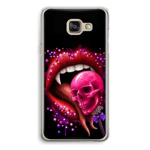 CaseCompany Dodelijk zoet: Samsung Galaxy A5 (2016) Transparant Hoesje