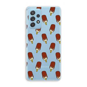 CaseCompany Yummy: Samsung Galaxy A73 Transparant Hoesje