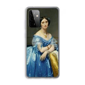 CaseCompany Eleonore: Samsung Galaxy A72 Transparant Hoesje