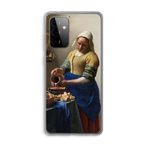 CaseCompany The Milkmaid: Samsung Galaxy A72 Transparant Hoesje