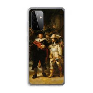 CaseCompany De Nachtwacht: Samsung Galaxy A72 Transparant Hoesje