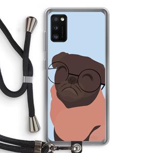 CaseCompany Ludo: Samsung Galaxy A41 Transparant Hoesje met koord