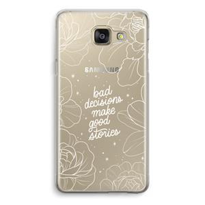 CaseCompany Good stories: Samsung Galaxy A5 (2016) Transparant Hoesje