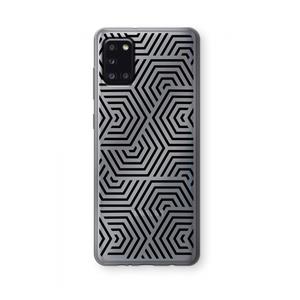 CaseCompany Magic pattern: Samsung Galaxy A31 Transparant Hoesje