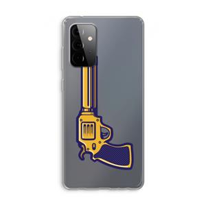 CaseCompany Pew Pew Pew: Samsung Galaxy A72 Transparant Hoesje