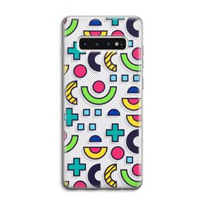 CaseCompany 8-bit N°6: Samsung Galaxy S10 4G Transparant Hoesje