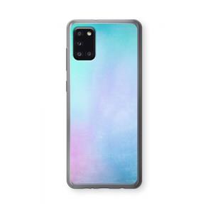 CaseCompany mist pastel: Samsung Galaxy A31 Transparant Hoesje