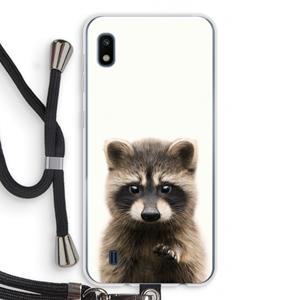 CaseCompany Rocco: Samsung Galaxy A10 Transparant Hoesje met koord