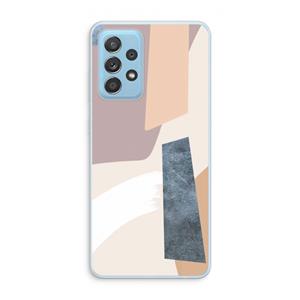 CaseCompany Luca: Samsung Galaxy A73 Transparant Hoesje