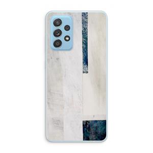 CaseCompany Meet you there: Samsung Galaxy A73 Transparant Hoesje