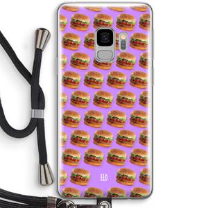 CaseCompany Giants: Samsung Galaxy S9 Transparant Hoesje met koord