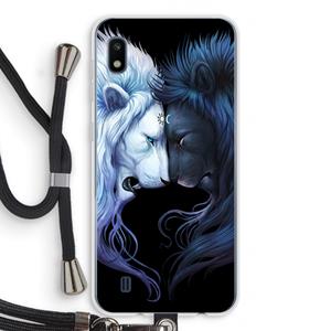 CaseCompany Brotherhood: Samsung Galaxy A10 Transparant Hoesje met koord