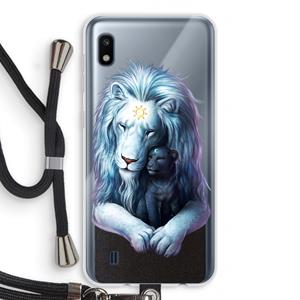CaseCompany Child Of Light: Samsung Galaxy A10 Transparant Hoesje met koord
