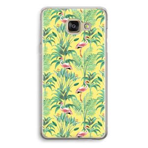 CaseCompany Flamingo party: Samsung Galaxy A5 (2016) Transparant Hoesje