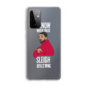 CaseCompany Sleigh Bells Ring: Samsung Galaxy A72 Transparant Hoesje