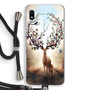 CaseCompany Seasons Change: Samsung Galaxy A10 Transparant Hoesje met koord