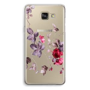 CaseCompany Mooie bloemen: Samsung Galaxy A5 (2016) Transparant Hoesje