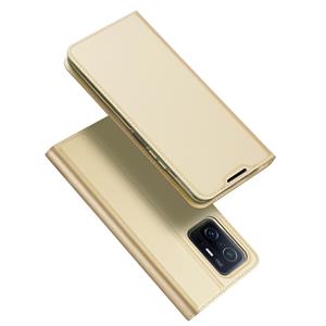 Dux Ducis Slim bookcase hoes - Xiaomi 11T / 11T Pro - Goud