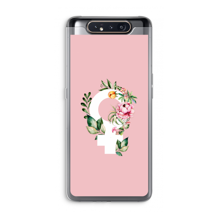 CaseCompany Venus: Samsung Galaxy A80 Transparant Hoesje