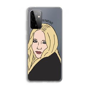 CaseCompany Mary Kate: Samsung Galaxy A72 Transparant Hoesje