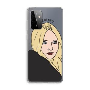 CaseCompany Ashley: Samsung Galaxy A72 Transparant Hoesje