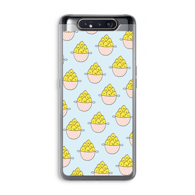 CaseCompany Citroenen: Samsung Galaxy A80 Transparant Hoesje