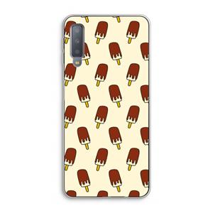 CaseCompany Yummy: Samsung Galaxy A7 (2018) Transparant Hoesje