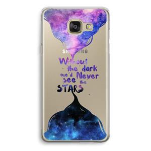 CaseCompany Stars quote: Samsung Galaxy A5 (2016) Transparant Hoesje