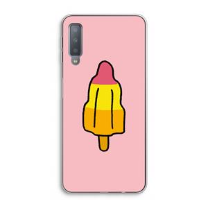 CaseCompany Raketijsje: Samsung Galaxy A7 (2018) Transparant Hoesje