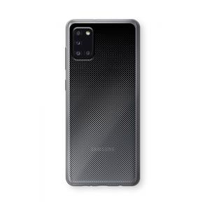 CaseCompany Musketon Halftone: Samsung Galaxy A31 Transparant Hoesje