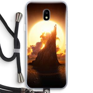 CaseCompany Children of the Sun: Samsung Galaxy J3 (2017) Transparant Hoesje met koord