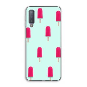 CaseCompany Waterijsje: Samsung Galaxy A7 (2018) Transparant Hoesje