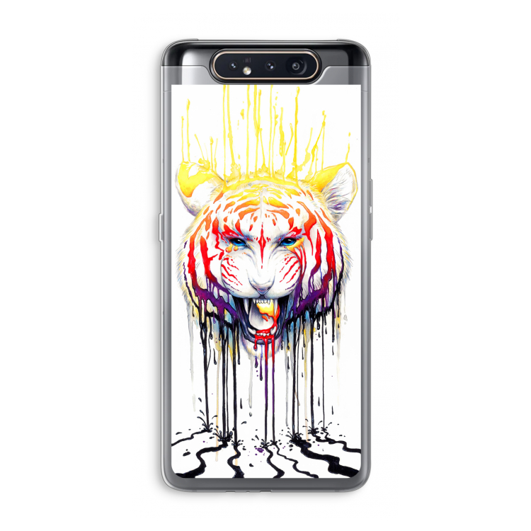 CaseCompany Fading: Samsung Galaxy A80 Transparant Hoesje