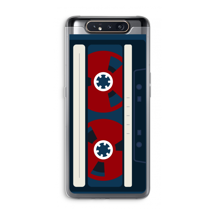 CaseCompany Here's your tape: Samsung Galaxy A80 Transparant Hoesje