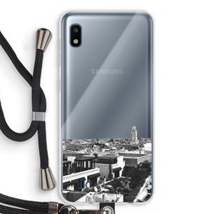 CaseCompany Marrakech Skyline : Samsung Galaxy A10 Transparant Hoesje met koord
