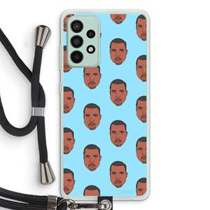 CaseCompany Kanye Call Me℃: Samsung Galaxy A52s 5G Transparant Hoesje met koord