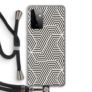 CaseCompany Magic pattern: Samsung Galaxy A72 5G Transparant Hoesje met koord