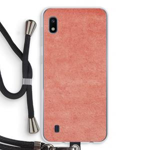 CaseCompany Marrakech Walls: Samsung Galaxy A10 Transparant Hoesje met koord