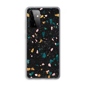 CaseCompany Terrazzo N°10: Samsung Galaxy A72 Transparant Hoesje